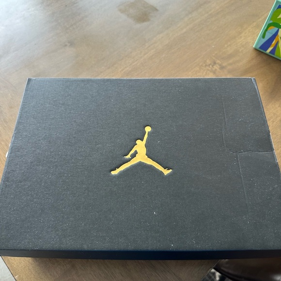 Air Jordan 1 Hi Flyease Black/Firered/Cement NIB Size 10 - Picture 3 of 7